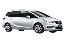 Car Rental Witney - Vauxhall Zafira 5 + 2 - Minibus hire Witney